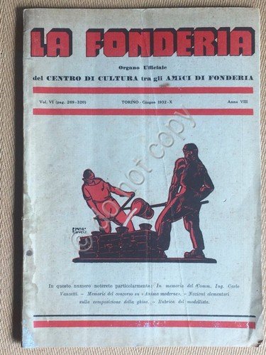 Rivista - La Fonderia - Centro Cultura Amici di Fonderia … | Immagine principale
