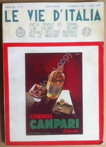 Rivista - Touring Club - Le Vie D'Italia 1934 - …