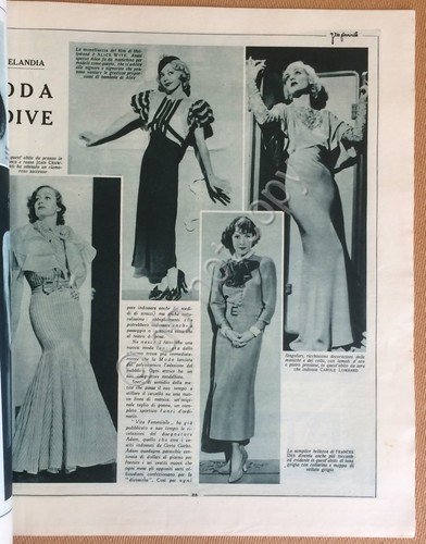 Rivista - Vita Femminile - Settembre 1933 - Pubblicità FIAT … | Immagine Gallery 2