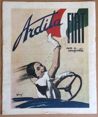 Rivista - Vita Femminile - Settembre 1933 - Pubblicità FIAT … | Immagine Gallery 3