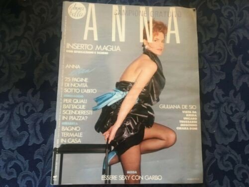 Rivista ANNA 11 Aprile 1987 n. 15 Giuliana De Sio
