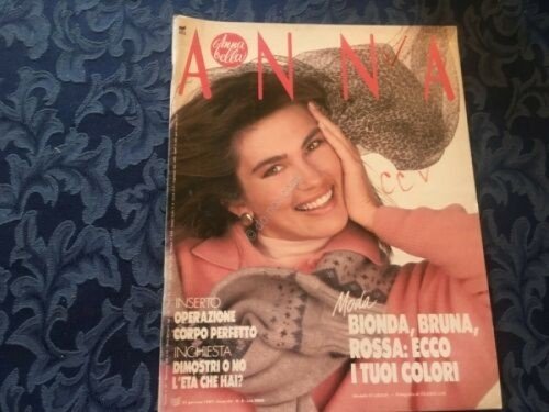 Rivista ANNA 31 Gennaio 1987 n.5 Guttuso Dalila di Lazzaro | Immagine principale
