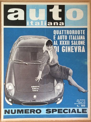 Rivista Automobilismo - Auto Italiana N° 12 1962 - Speciale …
