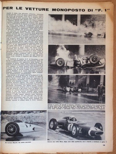 Rivista Automobilismo - Auto Italiana N° 15 1962 - Flavia …