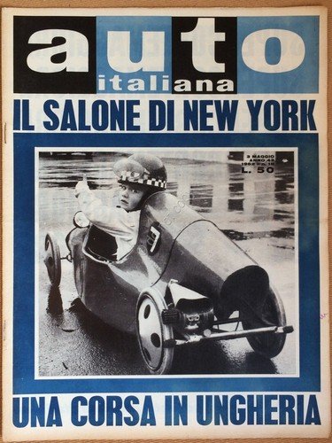 Rivista Automobilismo - Auto Italiana N° 18 1962 - Salone …