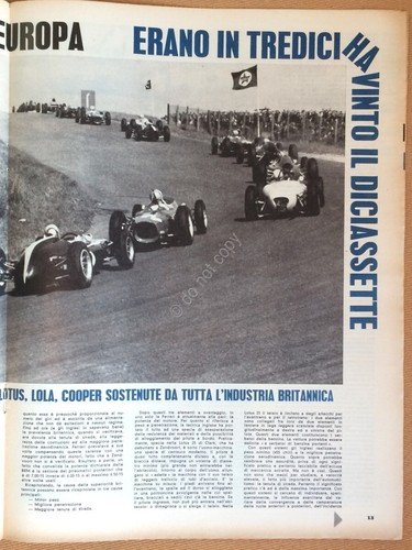 Rivista Automobilismo - Auto Italiana N° 23 1962 - Renault …
