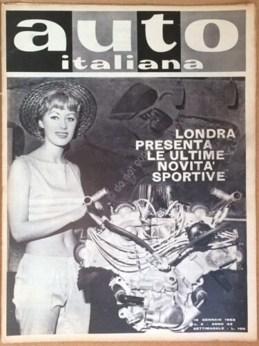 Rivista Automobilismo - Auto Italiana N 3 1962 - Salone …