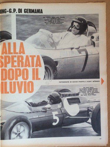 Rivista Automobilismo - Auto Italiana N° 33/34 1962 - Triumph …