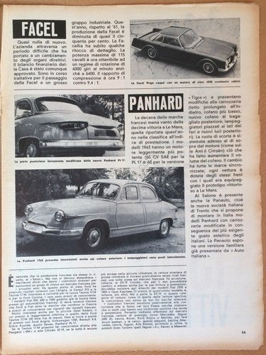 Rivista Automobilismo - Auto Italiana N° 41 1962 - Salone …