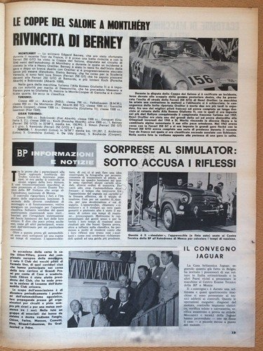 Rivista Automobilismo - Auto Italiana N° 42 1962 - Rolls …