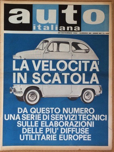 Rivista Automobilismo - Auto Italiana N° 48 1962 - Auto …