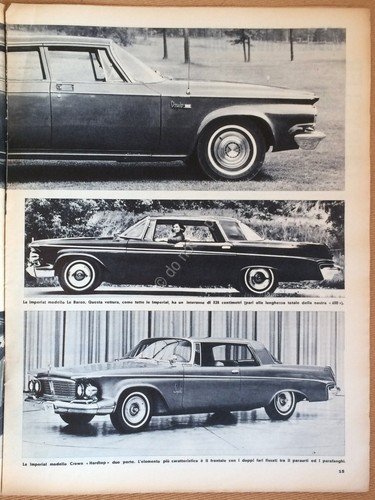 Rivista Automobilismo - Auto Italiana N° 50 1962 - Renault …