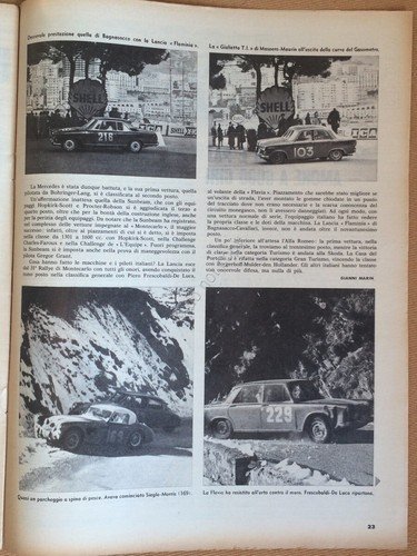 Rivista Automobilismo - Auto Italiana N° 6 1962 - Fiat …