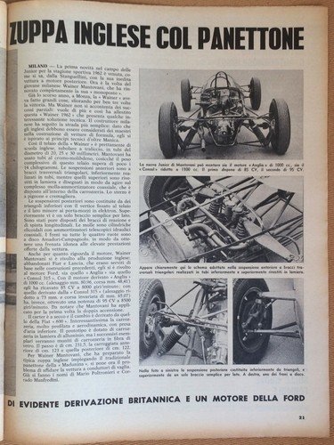 Rivista Automobilismo - Auto Italiana N° 7 1962 - Nuova …