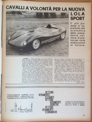 Rivista Automobilismo - Auto Italiana N° 8 1962 - meccanica …
