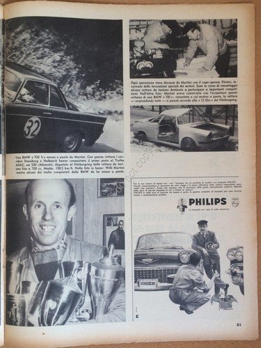 Rivista Automobilismo - Auto Italiana N° 9 1962 - Prova …