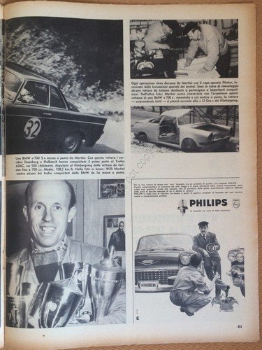 Rivista Automobilismo - Auto Italiana N° 9 1962 - Prova …