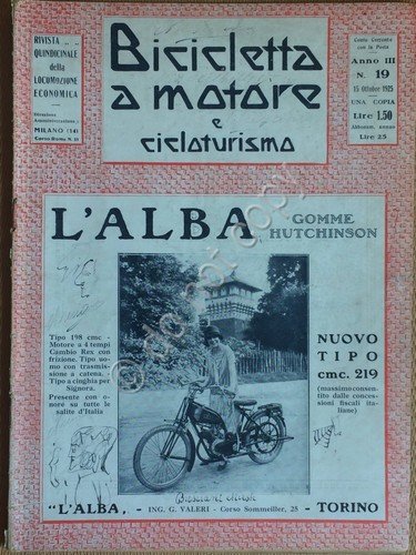 Rivista Biciclette a Motore e Cicloturismo - Anno III - … | Immagine principale