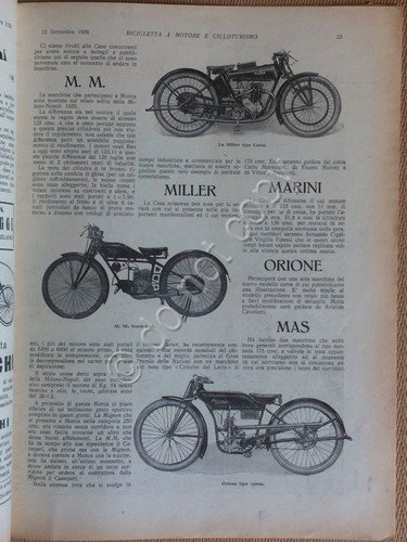 Rivista Biciclette a Motore e Cicloturismo - Anno IV - … | Immagine Gallery 2