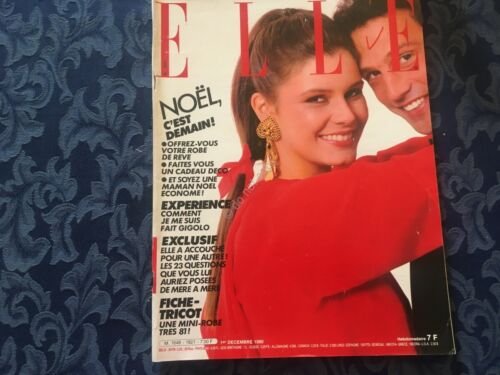 Rivista ELLE 1 Dicembre 1980 n.1821 Ornella Muti