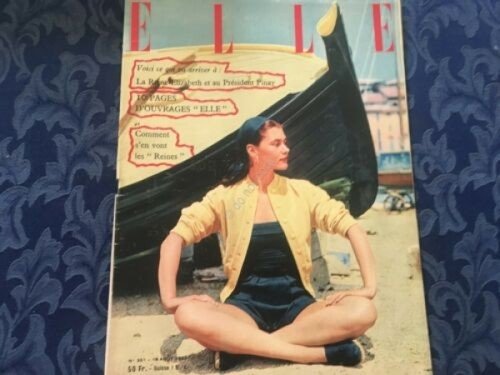 Rivista ELLE 18 Agosto 1952 | Immagine principale