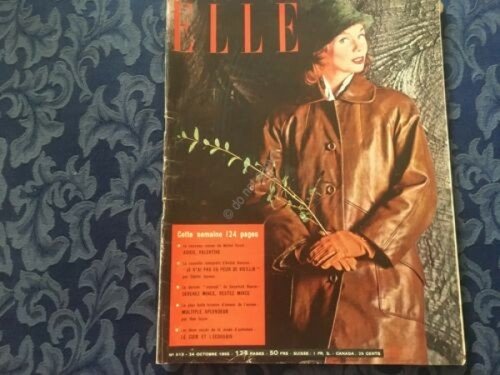Rivista ELLE 24 Ottobre 1955 | Immagine principale