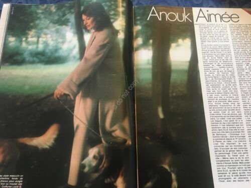 Rivista ELLE 27 Ottobre 1980 n.1816 Anouk Aimee