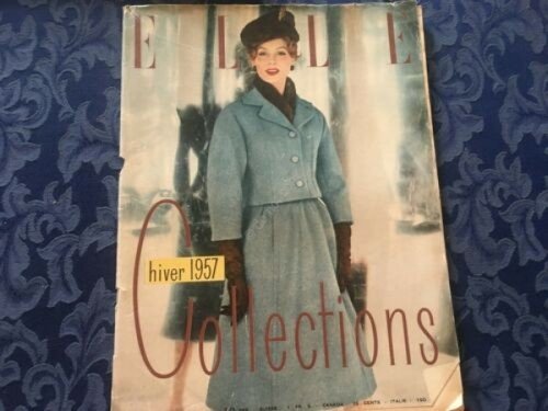 Rivista ELLE 3 Settembre 1956 n. 558 Collezioni inverno | Immagine principale