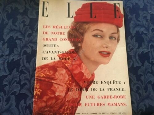 Rivista ELLE 4 Febbraio 1957 | Immagine principale