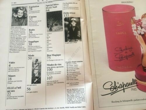 Rivista ELLE 8 Dicembre 1980 n.1822 Mae West | Immagine Gallery 2