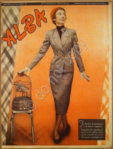 Rivista femminile - Alba - 1 Marzo 1951 - Anno … | Immagine principale