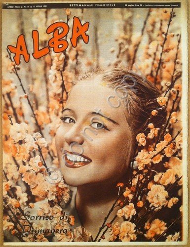 Rivista femminile - Alba - 12 Aprile 1951 - Anno …