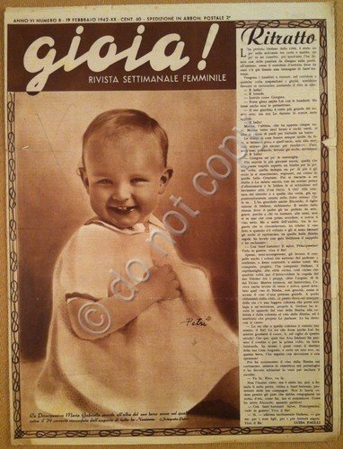 Rivista femminile - Gioia - 19 Febraio 1942 - Anno … | Immagine principale