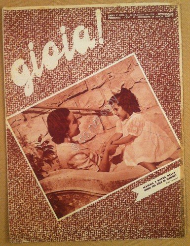 Rivista femminile - Gioia - 25 Maggio 1941 - Anno … | Immagine principale
