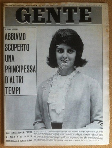 Rivista Gente - 1 Febbraio 1963 - Milva - Greta … | Immagine principale