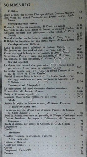 Rivista Gente - 1 Febbraio 1963 - Milva - Greta … | Immagine Gallery 3