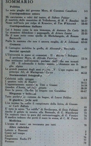 Rivista Gente - 25 Giugno 1964 - Elisabetta II - …