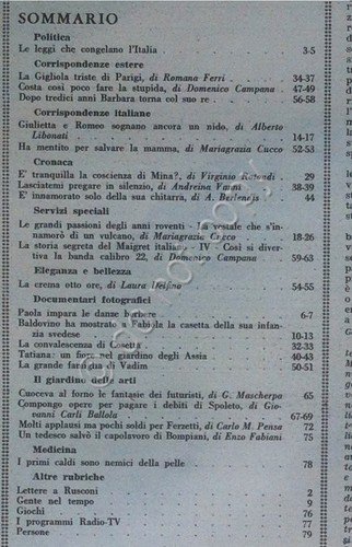 Rivista Gente - 28 Maggio 1964 - Jayne Mensfield - … | Immagine Gallery 3