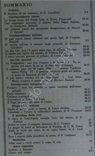 Rivista Gente - 6 Agosto 1964 - Gigliola Cinquetti - …