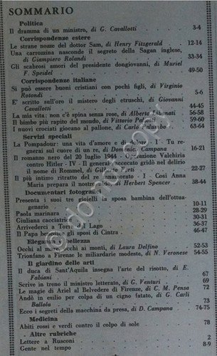 Rivista Gente - 6 Agosto 1964 - Gigliola Cinquetti - …