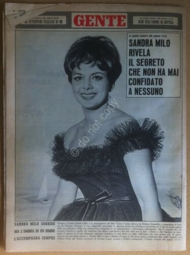 Rivista Gente - 8 Settembre 1961 - Grace Keyy - …