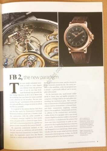 Rivista GMT - Great Magazine of Timepieces - Orologi Ferdinand …