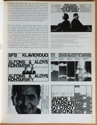 Rivista Grafica - Graphic design magazine - Gebrauchsgraphik - N° …