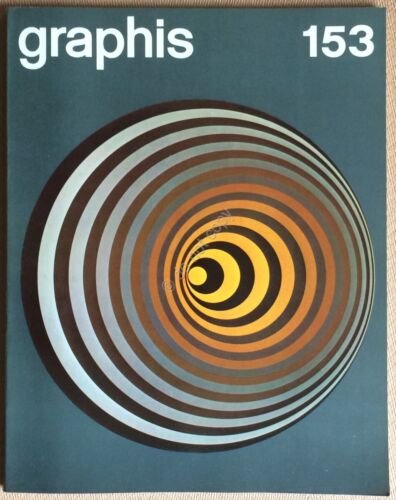 Rivista Graphis - N 153 1971/72 - Victor Vasarely Op …