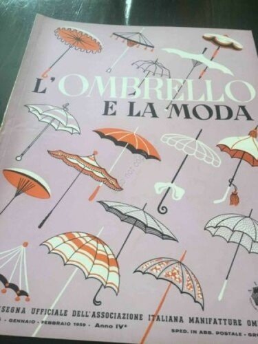Rivista L'ombrello e la Moda ombrello moda N 16 Gennaio …