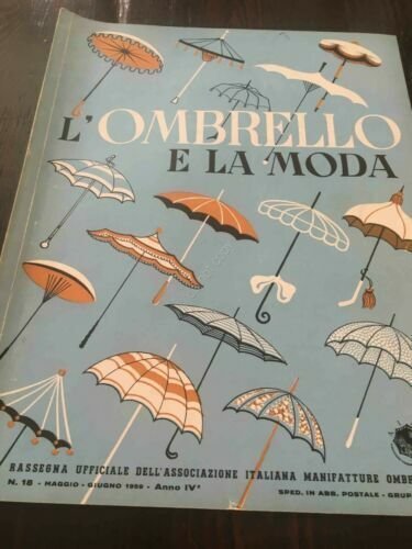 Rivista L'ombrello e la Moda ombrello moda N 18 Maggio …