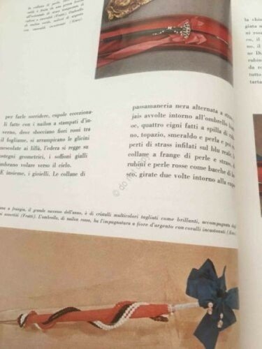 Rivista L'ombrello e la Moda ombrello moda pubblicità N 24 …