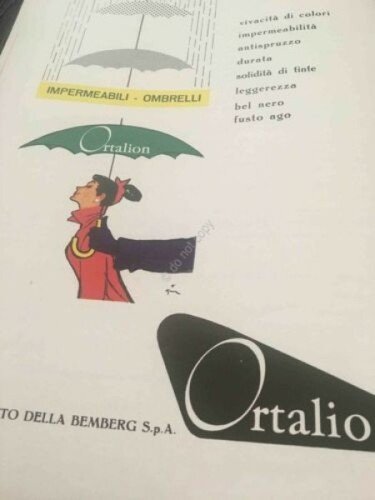 Rivista L'ombrello e la Moda ombrello moda pubblicità N 25 …