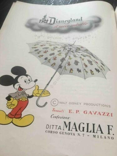 Rivista L'ombrello e la Moda ombrello moda pubblicità N 27 …