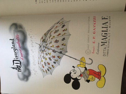 Rivista L'ombrello e la Moda ombrello moda pubblicità N 29 …